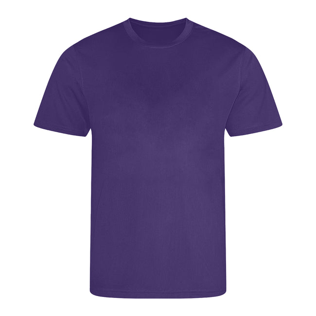 Purple - Front - Awdis Childrens-Kids Sports T-Shirt
