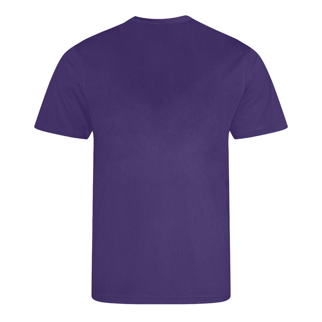 Purple - Back - Awdis Childrens-Kids Sports T-Shirt