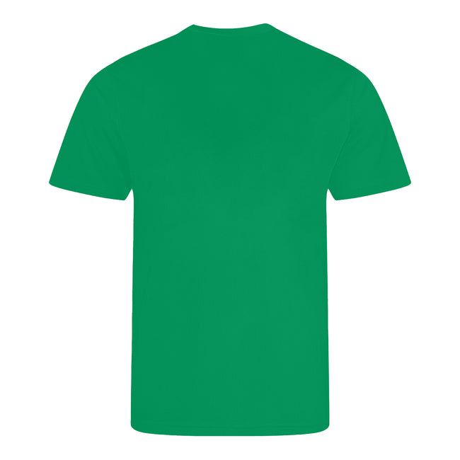 Kelly Green - Back - Awdis Childrens-Kids Sports T-Shirt