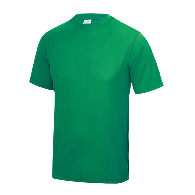 Kelly Green - Front - AWDis Just Cool Kids Unisex Sports T-Shirt