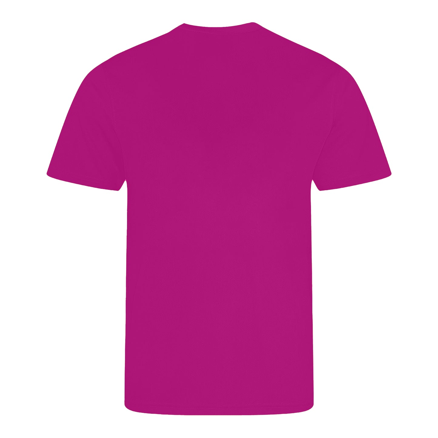 Hot Pink - Back - Awdis Childrens-Kids Sports T-Shirt