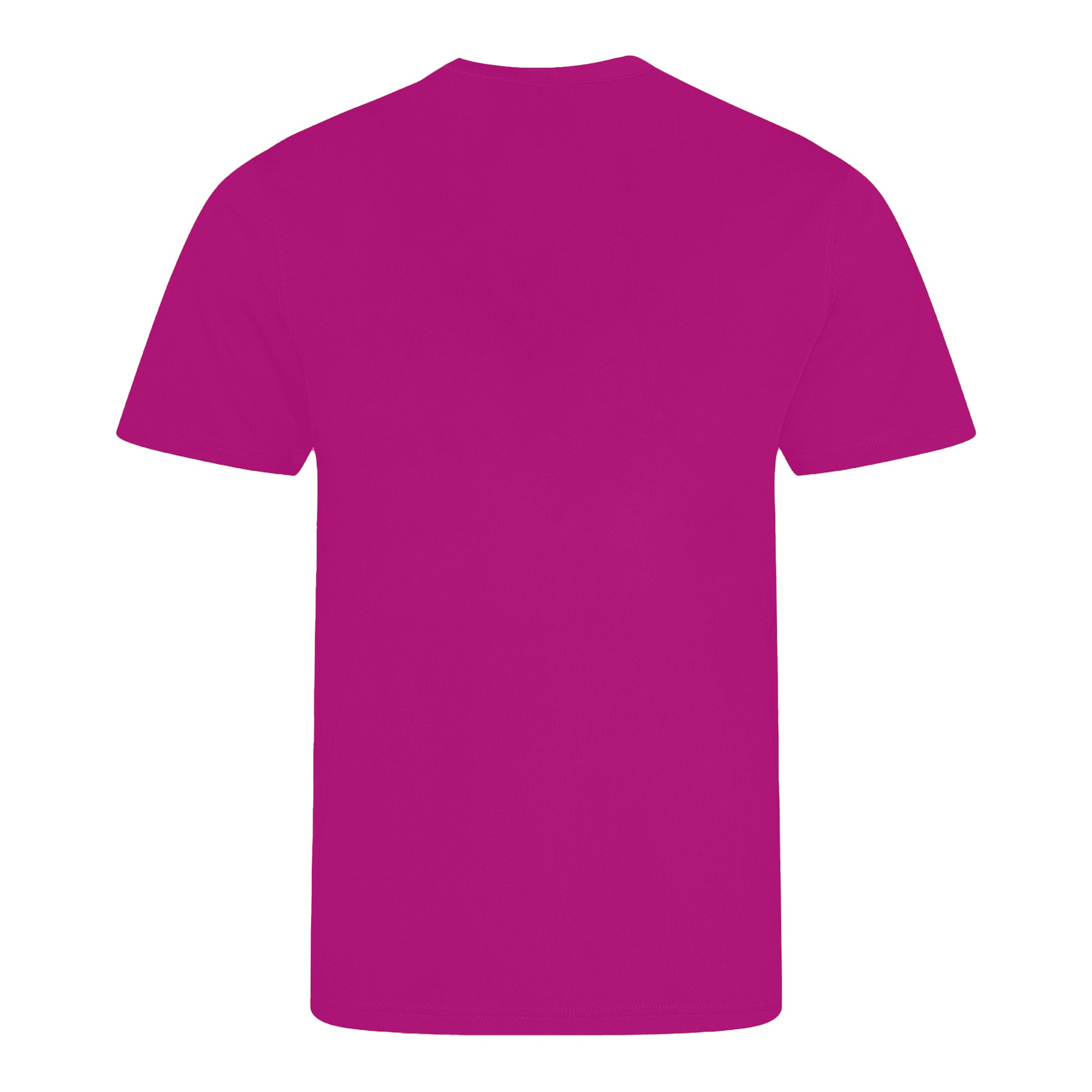 Hot Pink - Back - Awdis Childrens-Kids Sports T-Shirt