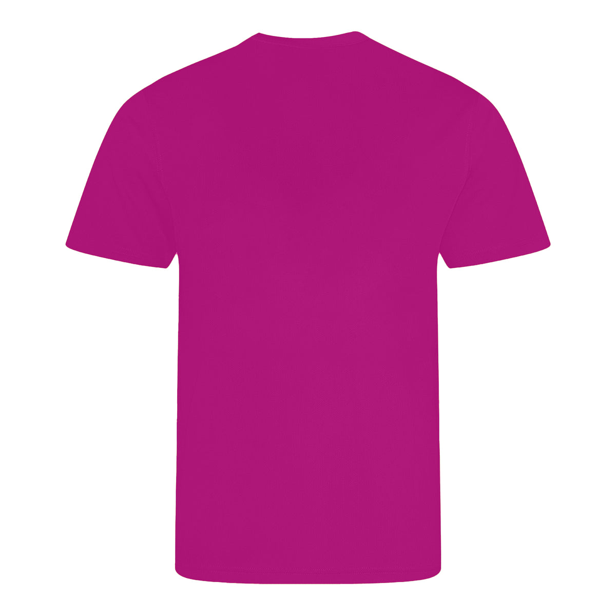 Hot Pink - Back - Awdis Childrens-Kids Sports T-Shirt