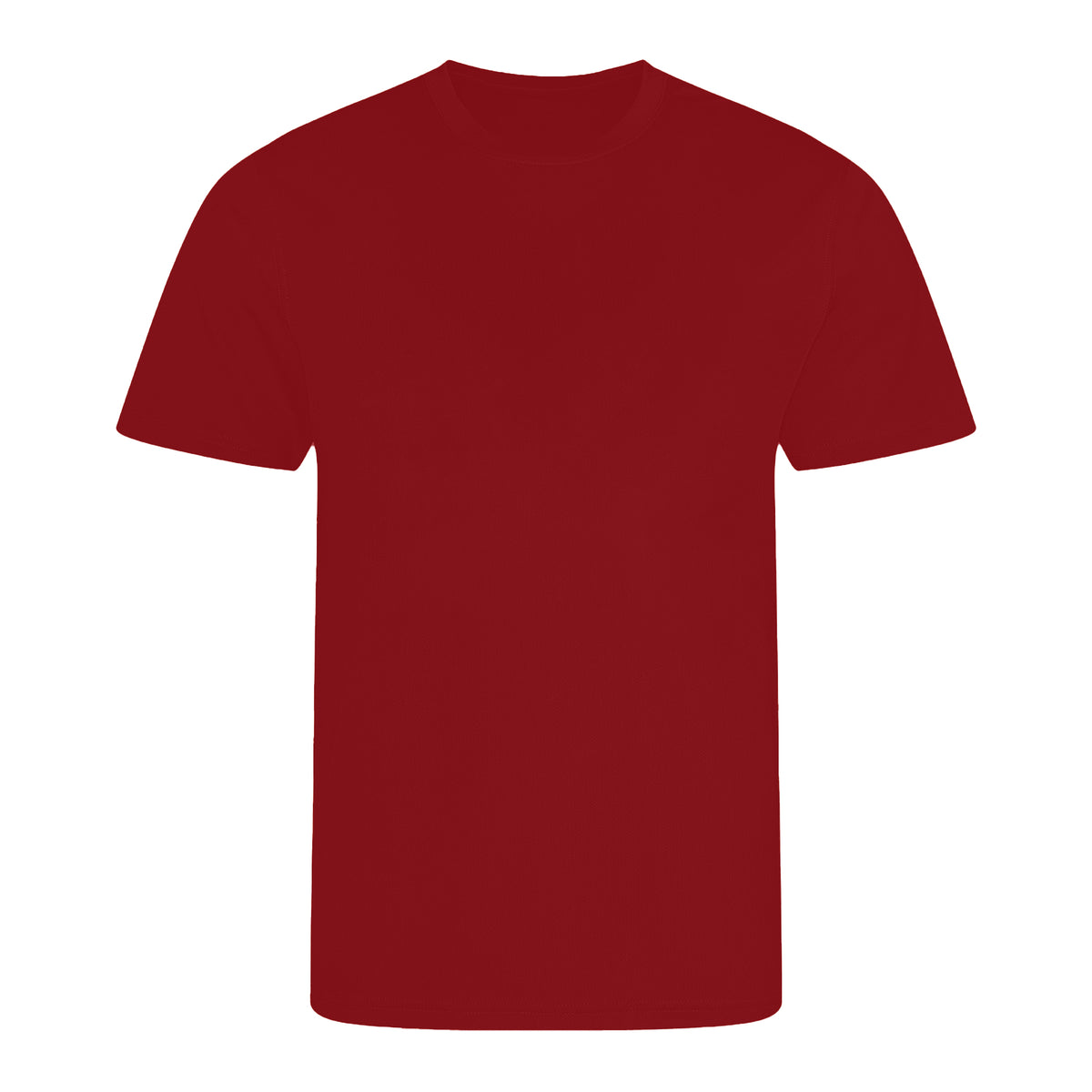 Fire Red - Front - Awdis Childrens-Kids Sports T-Shirt