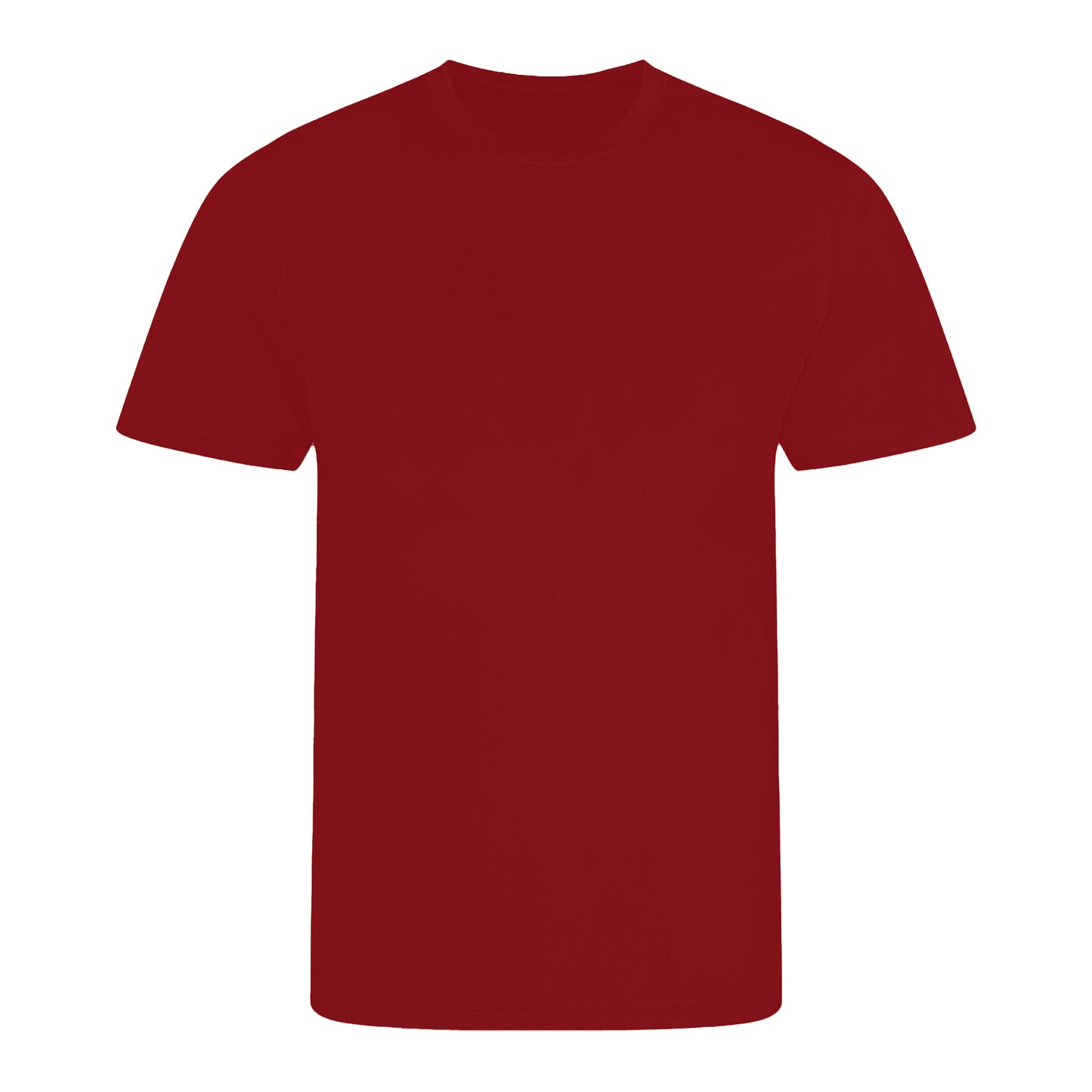 Fire Red - Front - Awdis Childrens-Kids Sports T-Shirt