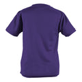 Purple - Back - AWDis Just Cool Kids Unisex Sports T-Shirt