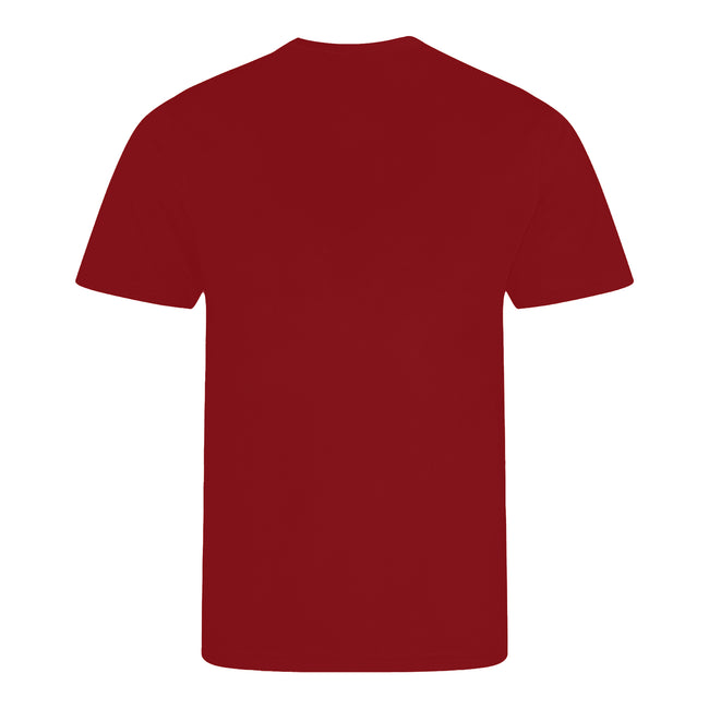 Fire Red - Back - Awdis Childrens-Kids Sports T-Shirt