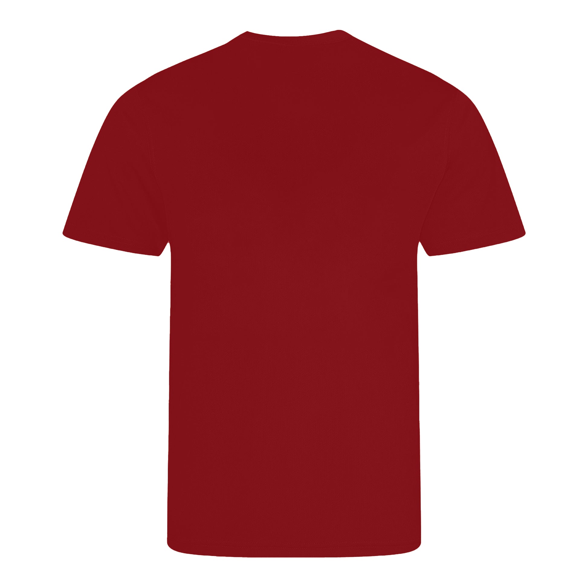 Fire Red - Back - Awdis Childrens-Kids Sports T-Shirt