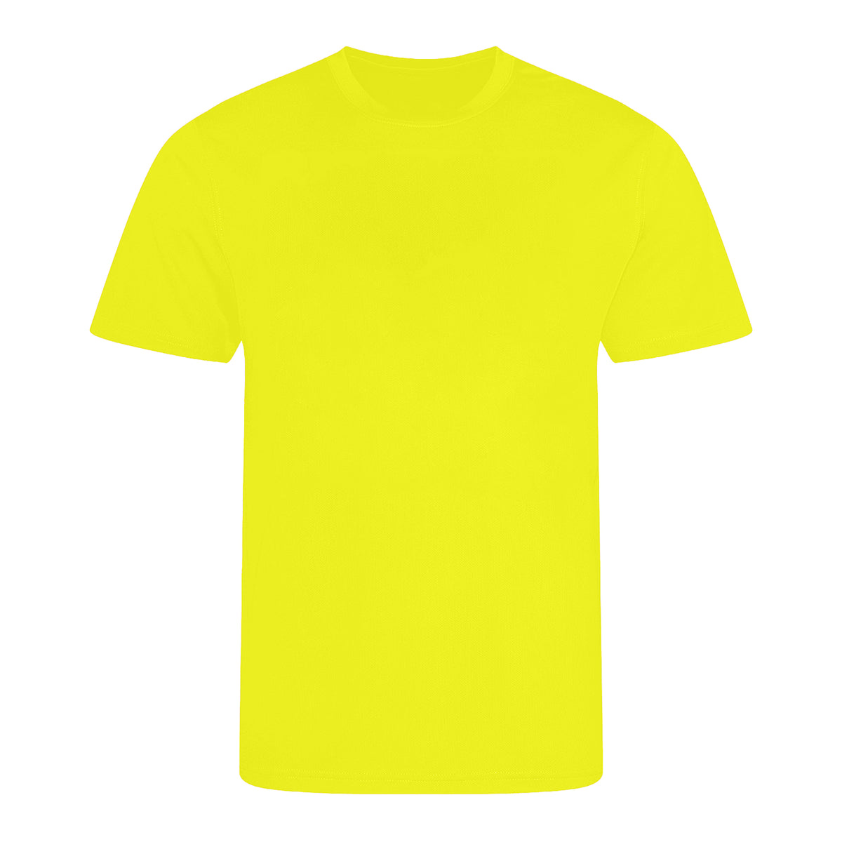 Electric Yellow - Front - Awdis Childrens-Kids Sports T-Shirt