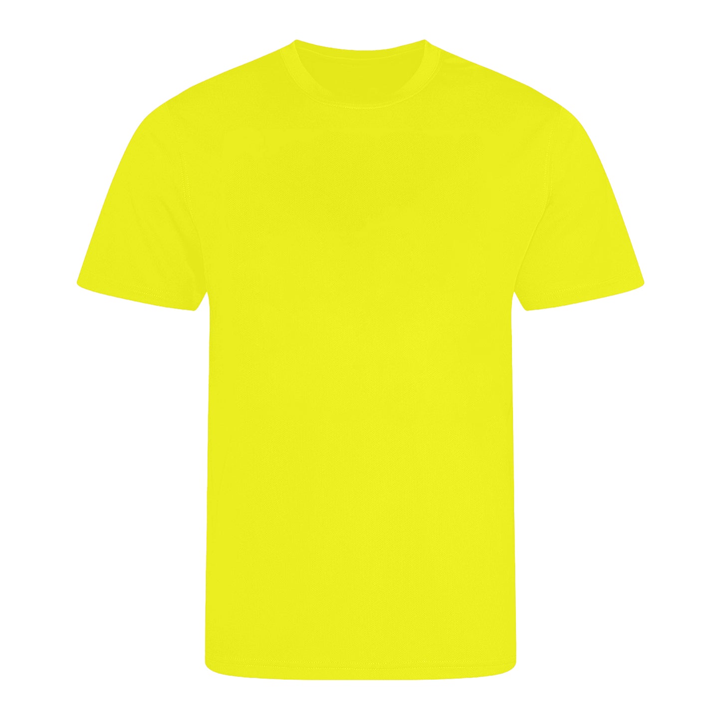 Electric Yellow - Front - Awdis Childrens-Kids Sports T-Shirt