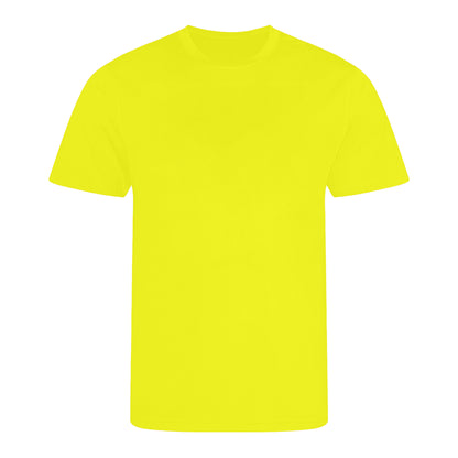 Electric Yellow - Front - Awdis Childrens-Kids Sports T-Shirt