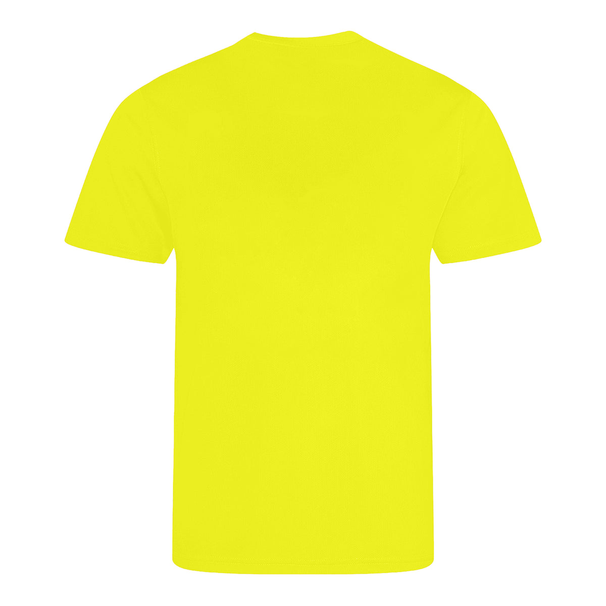 Electric Yellow - Back - Awdis Childrens-Kids Sports T-Shirt