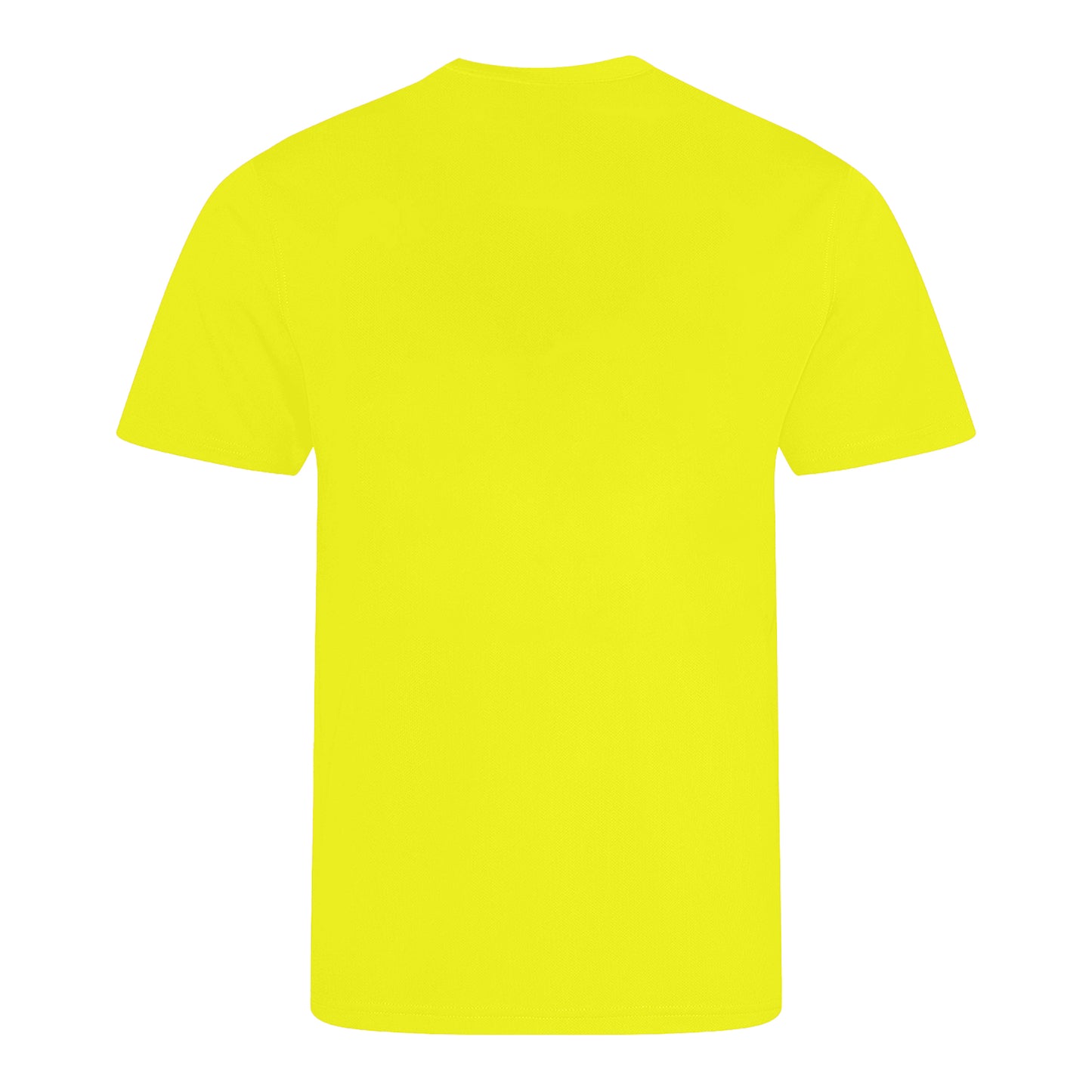 Electric Yellow - Back - Awdis Childrens-Kids Sports T-Shirt
