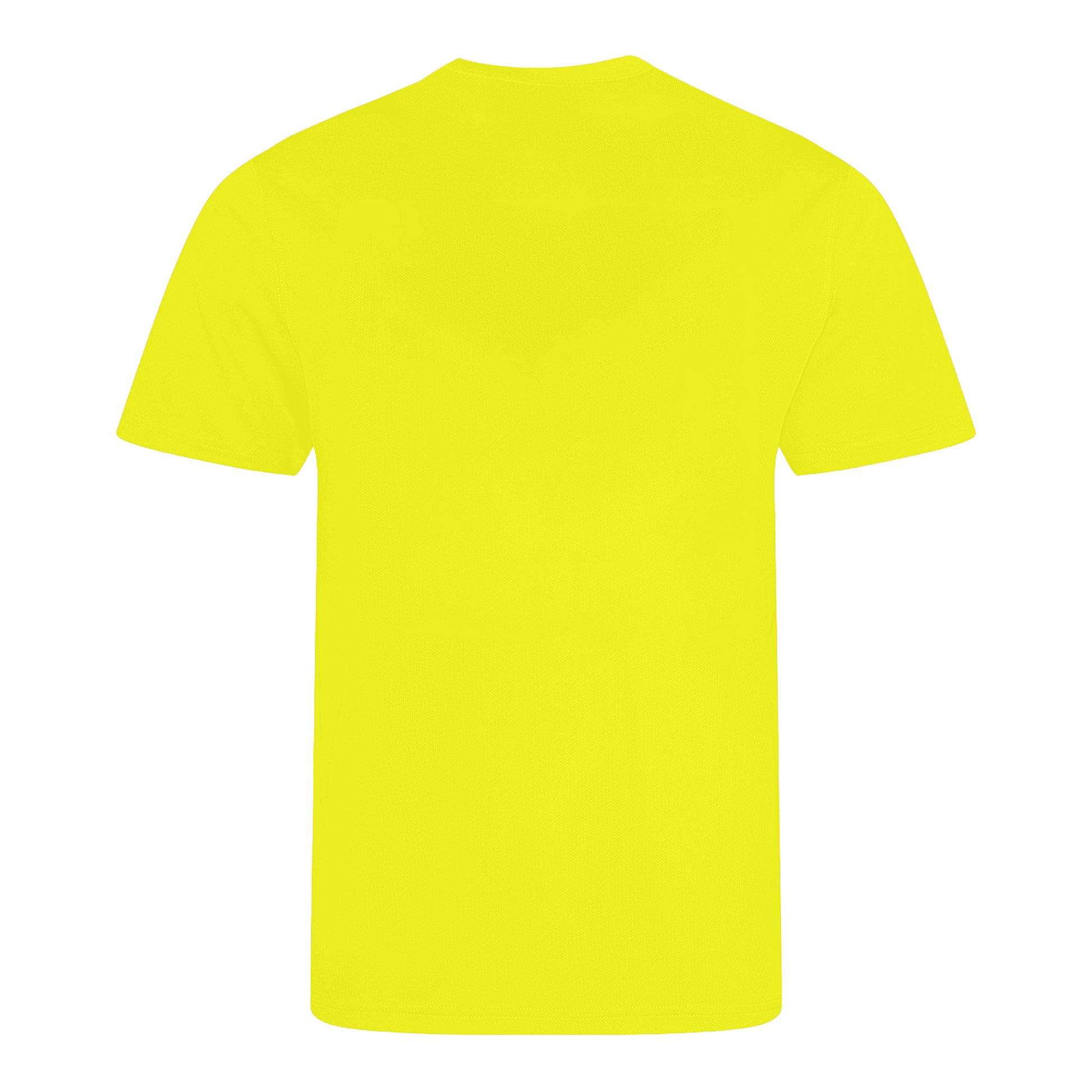 Electric Yellow - Back - Awdis Childrens-Kids Sports T-Shirt