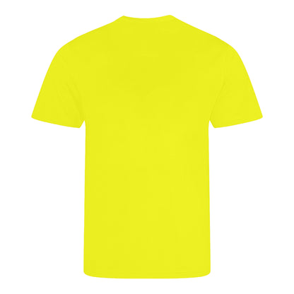 Electric Yellow - Back - Awdis Childrens-Kids Sports T-Shirt