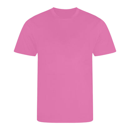 Electric Pink - Front - Awdis Childrens-Kids Sports T-Shirt