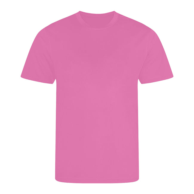 Electric Pink - Front - Awdis Childrens-Kids Sports T-Shirt