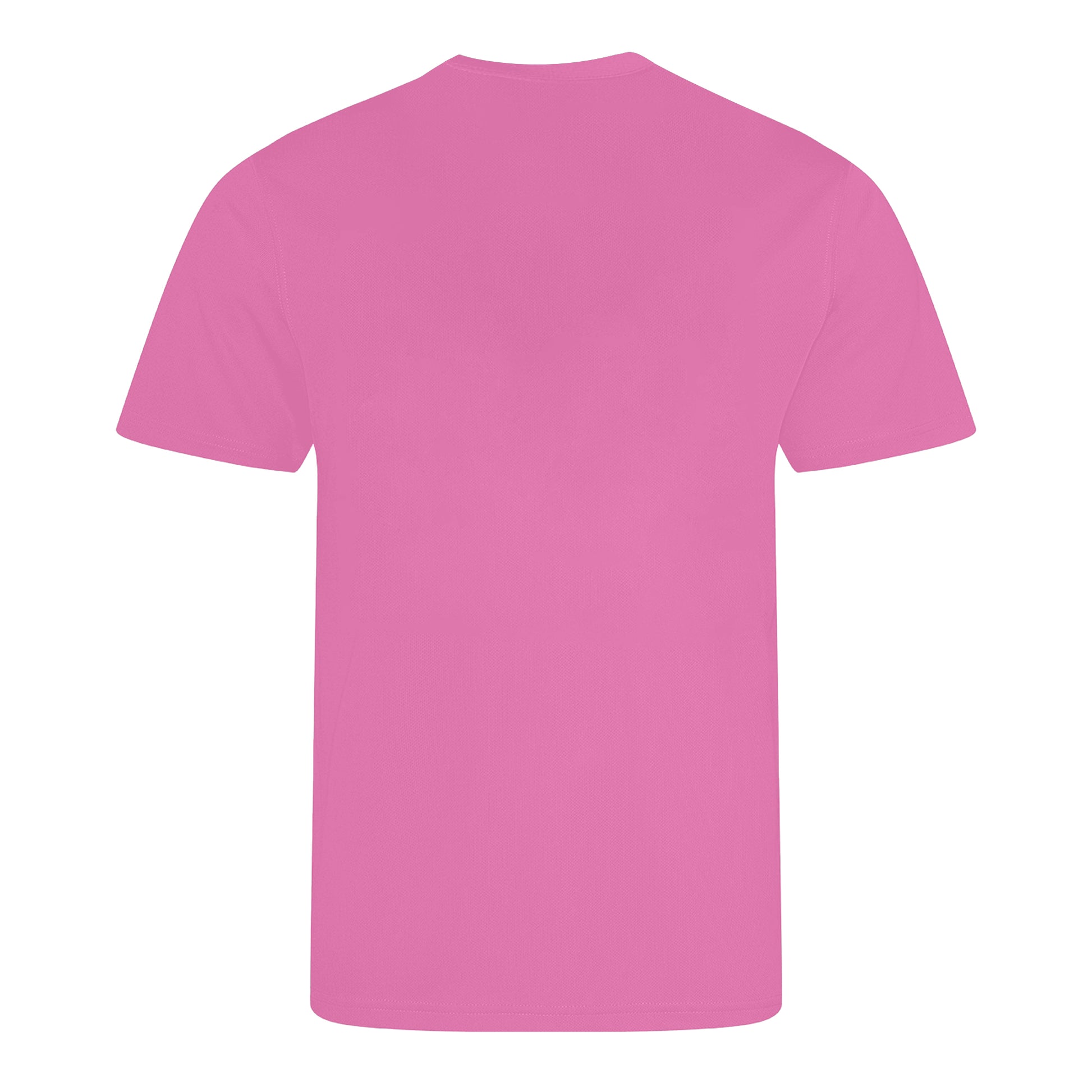 Electric Pink - Back - Awdis Childrens-Kids Sports T-Shirt