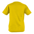 Sun Yellow - Back - AWDis Just Cool Kids Unisex Sports T-Shirt