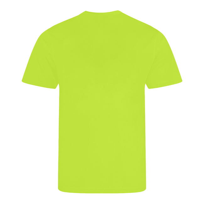 Electric Green - Back - Awdis Childrens-Kids Sports T-Shirt