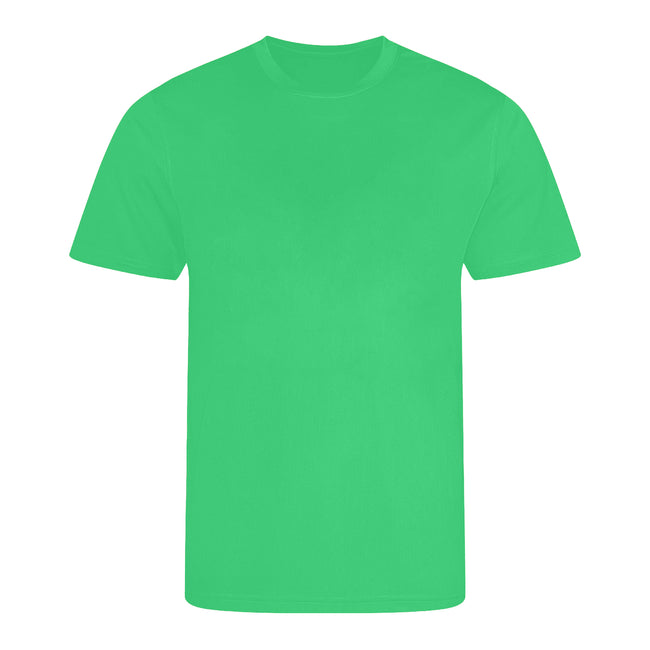 Sour Green - Front - Awdis Childrens-Kids Sports T-Shirt