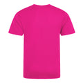 Hyper Pink - Back - AWDis Just Cool Kids Unisex Sports T-Shirt