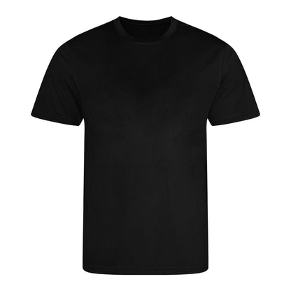 Jet Black - Front - Awdis Childrens-Kids Sports T-Shirt