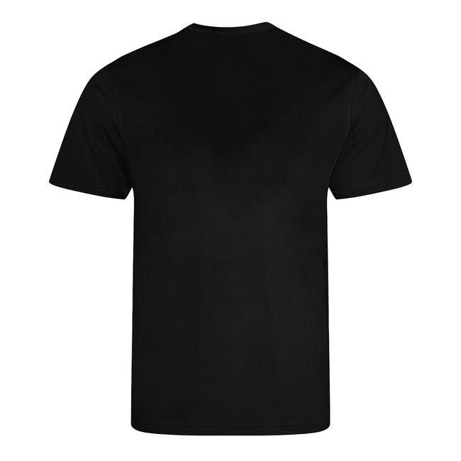 Jet Black - Back - Awdis Childrens-Kids Sports T-Shirt