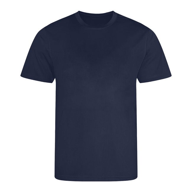 French Navy - Front - Awdis Childrens-Kids Sports T-Shirt