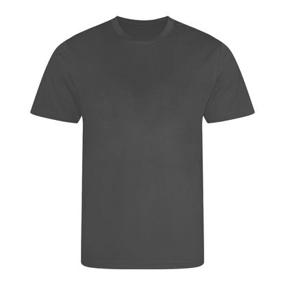 Charcoal - Front - Awdis Childrens-Kids Sports T-Shirt