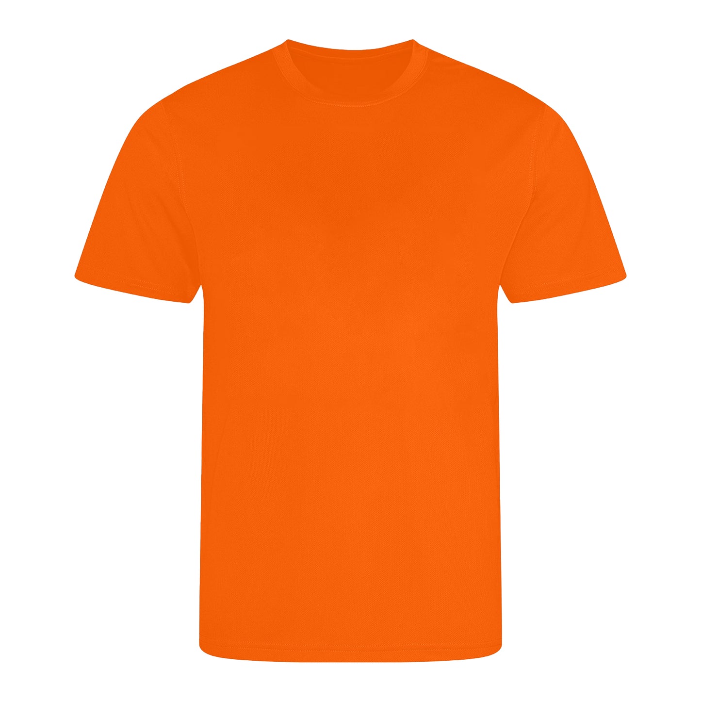 Electric Orange - Front - Awdis Childrens-Kids Sports T-Shirt