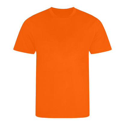 Electric Orange - Front - Awdis Childrens-Kids Sports T-Shirt