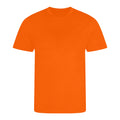 Electric Orange - Front - Awdis Childrens-Kids Sports T-Shirt