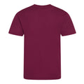 Burgundy - Back - Awdis Childrens-Kids Sports T-Shirt