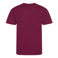 Burgundy - Back - AWDis Just Cool Kids Unisex Sports T-Shirt