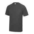 Charcoal - Front - AWDis Just Cool Kids Unisex Sports T-Shirt