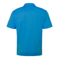 Sapphire Blue - Back - AWDis Just Cool Mens Plain Sports Polo Shirt
