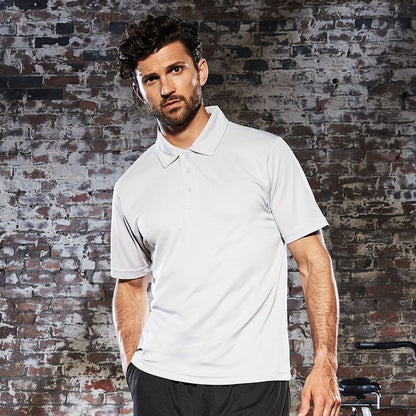 Arctic White - Lifestyle - AWDis Just Cool Mens Plain Sports Polo Shirt
