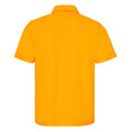 Gold - Back - AWDis Just Cool Mens Plain Sports Polo Shirt