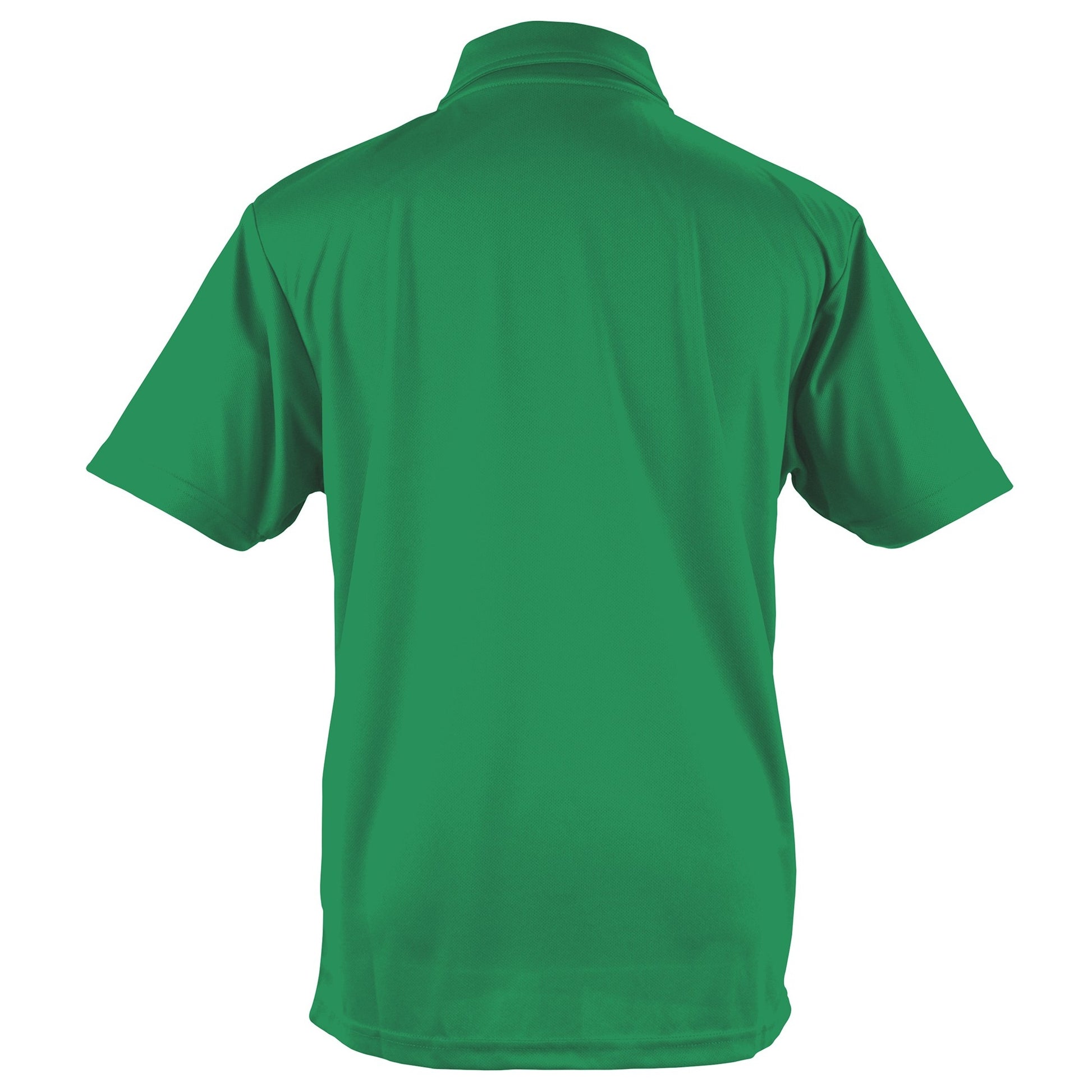 Kelly Green - Back - AWDis Just Cool Mens Plain Sports Polo Shirt