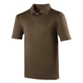 Olive - Front - AWDis Just Cool Mens Plain Sports Polo Shirt