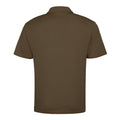 Olive - Back - AWDis Just Cool Mens Plain Sports Polo Shirt