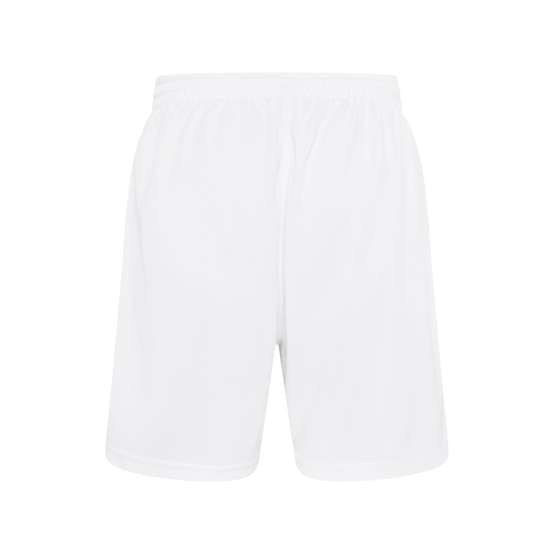 Arctic White - Back - Just Cool Mens Sports Shorts