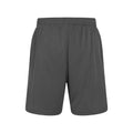 Charcoal - Back - Just Cool Mens Sports Shorts