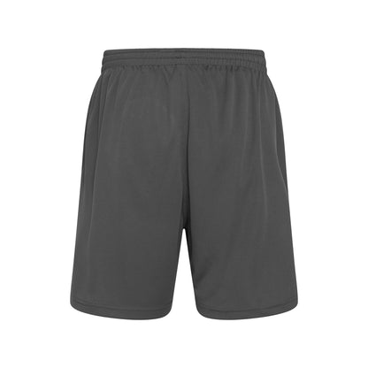 Charcoal - Back - Just Cool Mens Sports Shorts