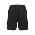Jet Black - Back - Just Cool Mens Sports Shorts