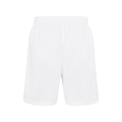 Arctic White - Back - Just Cool Mens Sports Shorts