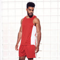 Fire Red - Pack Shot - Just Cool Mens Sports Shorts