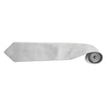 Silver - Back - Premier Mens “Colours” Plain Fashion - Business Tie (Pack of 2)