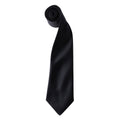 Bottle - Front - Premier Colours Mens Satin Clip Tie (Pack of 2)